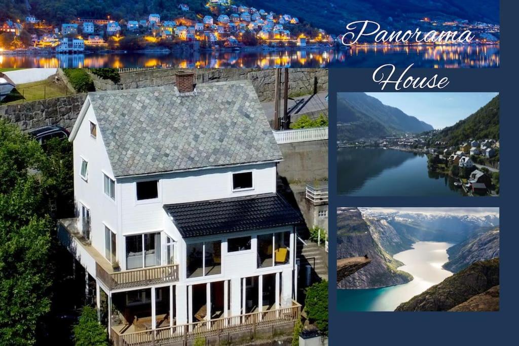 Vila Fjordside Panorama House Trolltunga Odda Exteriér fotografie