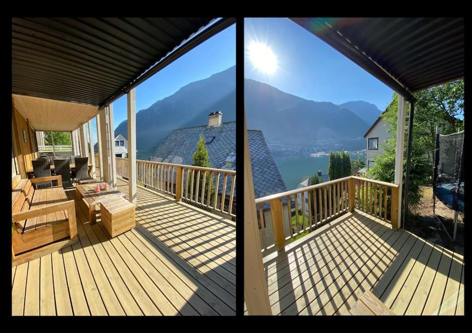 Vila Fjordside Panorama House Trolltunga Odda Exteriér fotografie